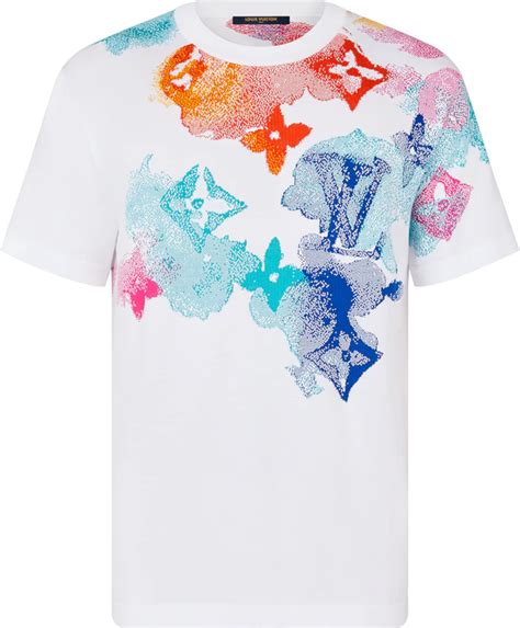 louis vuitton tee shirt watercolor monogram|louis vuitton t shirt cost.